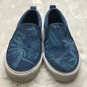 Joe Fresh  Blue Tropical Loafer Shoes Size 9